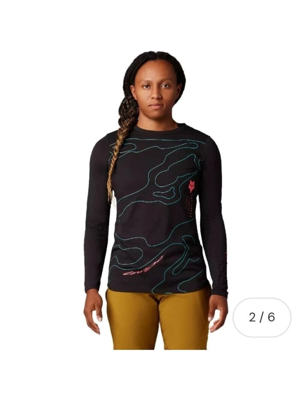 Fox Ranger Black Long Sleeve Mountain Bike Jersey